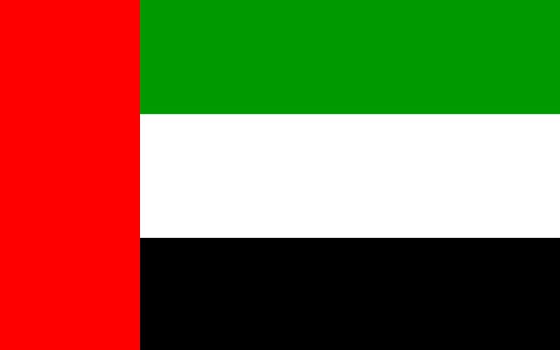 Hình ảnh quốc kỳ UAE cuối cùng